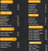 Surabi Veg menu 1