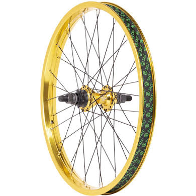 Salt Everest Rear Wheel - 20", Cassette, Gold