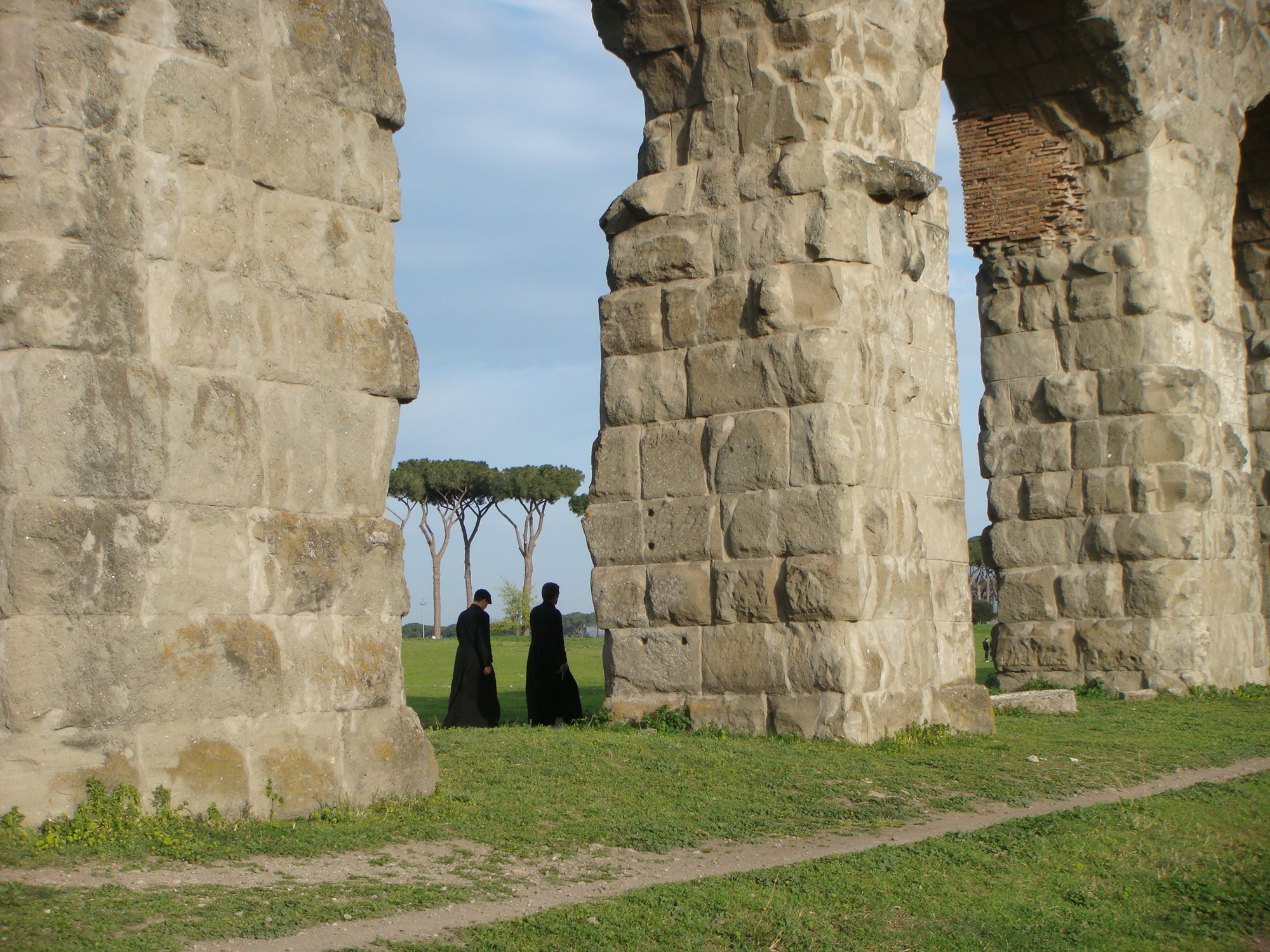 A passeggio al parco degli acquedotti di Floflo