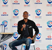 Brighton Mhlongo Engen Ambassador during the 2023 Engen Knockout Challenge Launch and Draw on 03 July 2023 at Wits Sturrock Park.