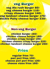 Burger Time menu 1