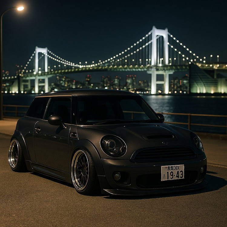ミニ ハッチバックのミニ・R56・嫁ちゃんに感謝ステアリング・飛騨高山より♪・明日は人生初の白川郷！に関するカスタム事例の投稿画像1枚目