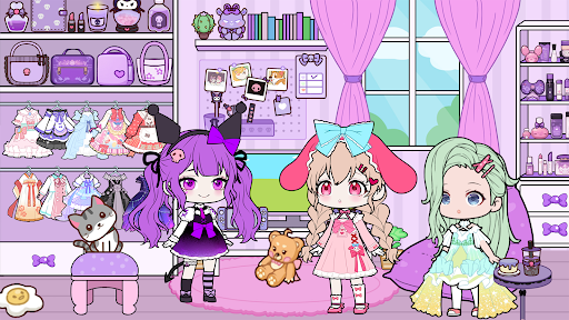 Screenshot YOYO Doll School life Dress up