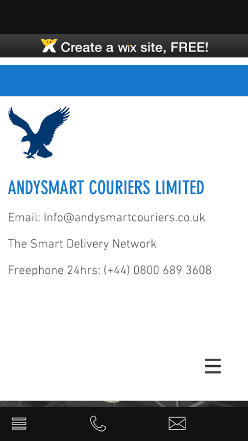 Andysmart Couriers Screen 3