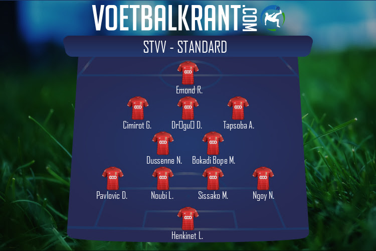 Opstelling Standard | STVV - Standard (10/04/2022)