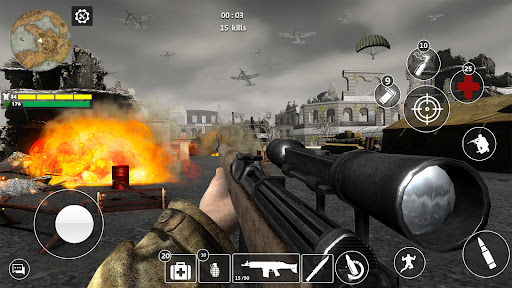 Screenshot World War Sniper — WW2 Shooter