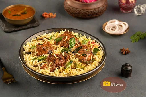 Andhra Mutton Bonelss (Fry) Biryani -750ml