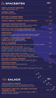 Starvin' Marvin menu 4