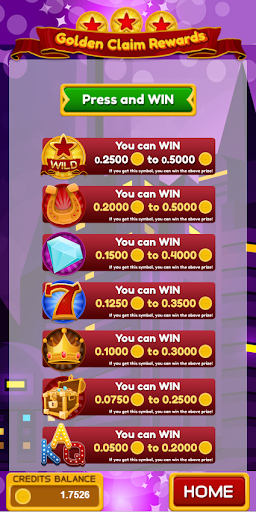 Golden Claim Rewards