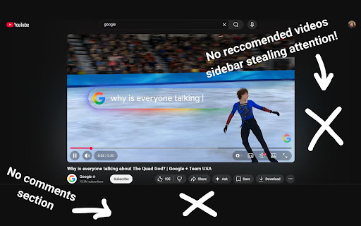 Youtube Minimalist screenshot 2