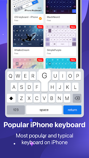 Screenshot Keyboard iOS 16 - Emojis