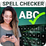 English spell checker keyboard icon