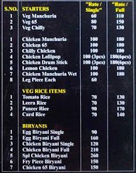 Cherry's Kitchen menu 1