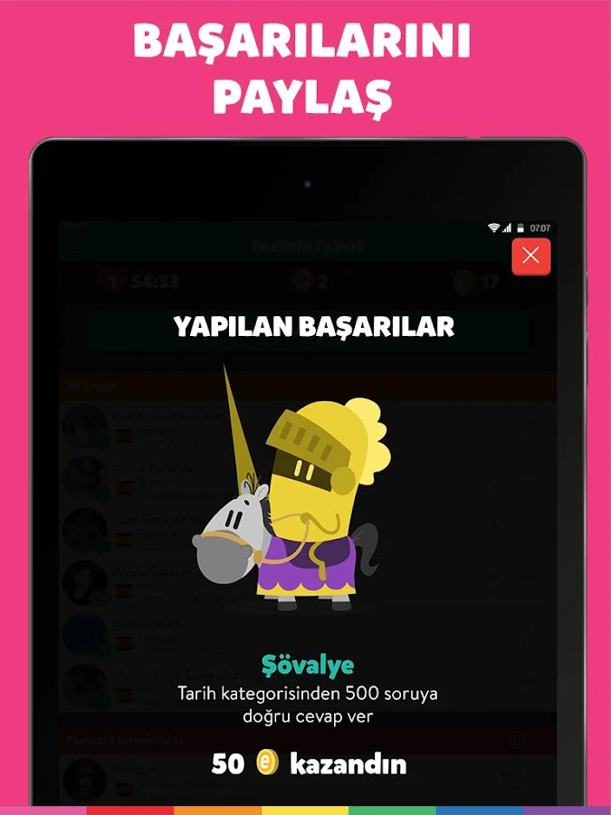   Trivia Crack Türkçe- ekran görüntüsü 