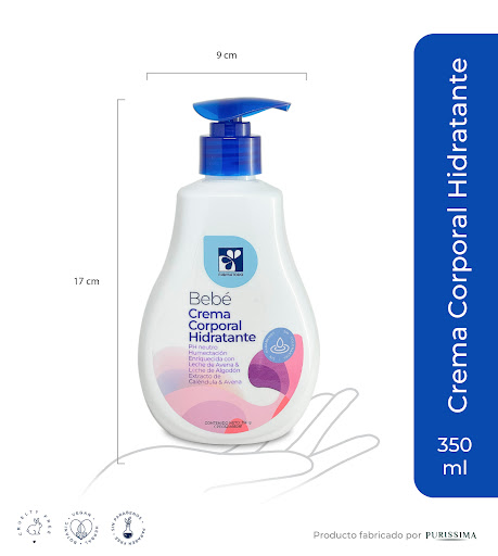 Crema Hidratante Farmatodo Bebé 350Gr