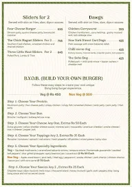 The Deli menu 1