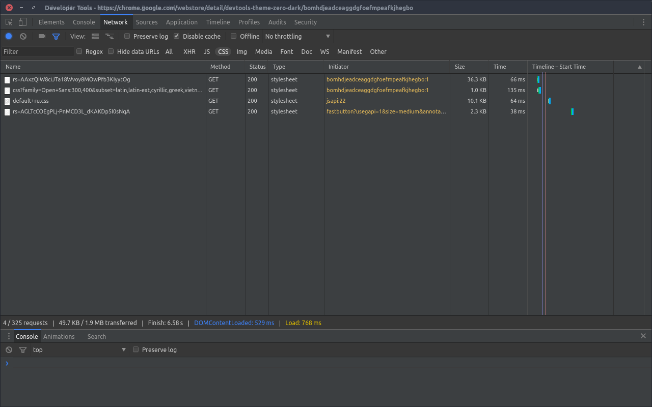 Darcula Theme for DevTools Preview image 5