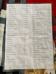 Shiv Dhaba menu 1