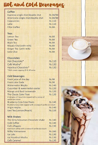 Story Coffee & Bistro menu 1