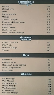 Cafe Creamy Nuts menu 5