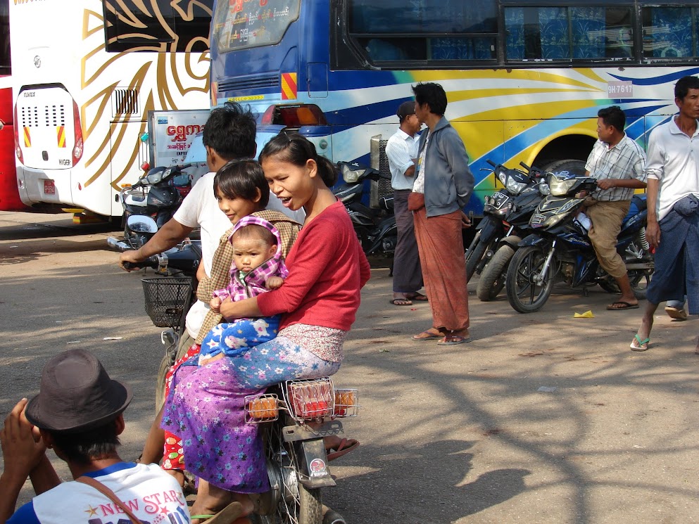 bus monywa - bagan