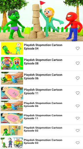 Play Doh Stop Motion Videos