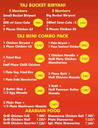 Thawakkal Biriyani menu 3