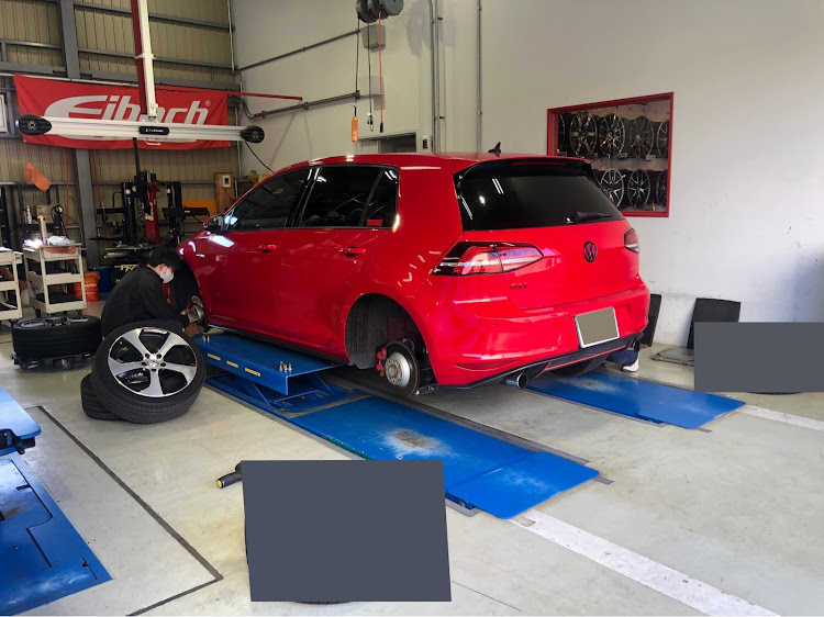 ゴルフGTIのホイール交換・ドライブ・洗車・neuspeedに関するカスタム事例の投稿画像3枚目