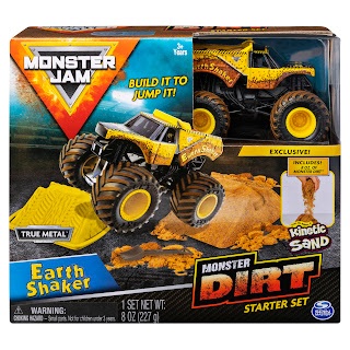 Машинка Монстр Джем Grave Earth Shaker с кинетическим песком 6054963 Monster Jam за 1 575 руб.