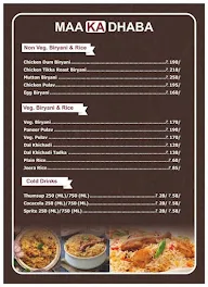 Maa Ka Dhaba menu 3