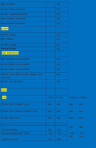 Cake Points menu 4