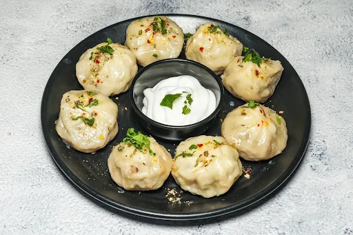 Non Veg Steamed Momos [8 Pieces]