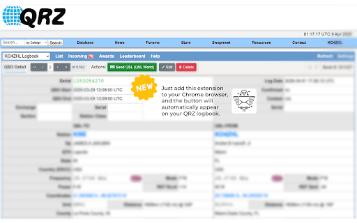 QSLWorld Integration