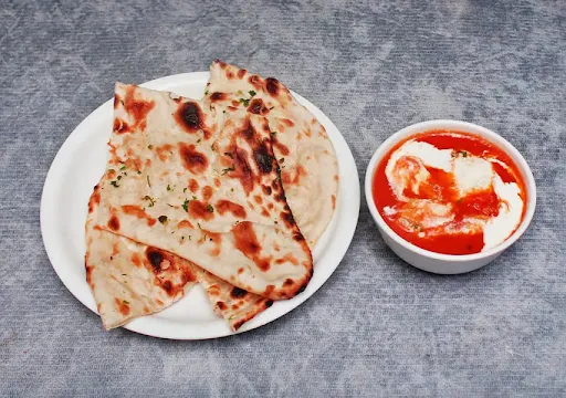 Paneer Butter Masala+1 Butter Naan/Lachha Paratha