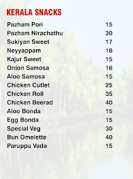 Kerala Mess Podi menu 8