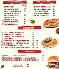 The Oven Villa menu 2