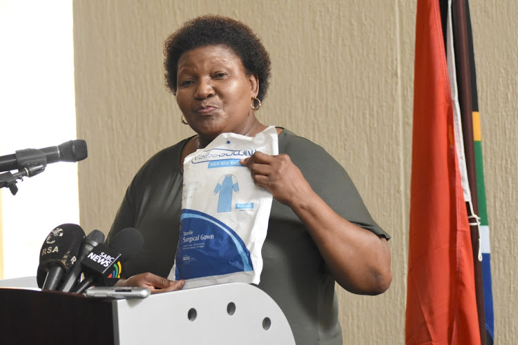 ONE DAY AT A TIME: Eastern Cape health MEC Sindiswa Gomba says additional medical supplies and equipment will be procured should COVID-19 hit the province