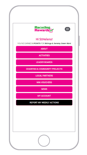 St Helens Recycling Rewards