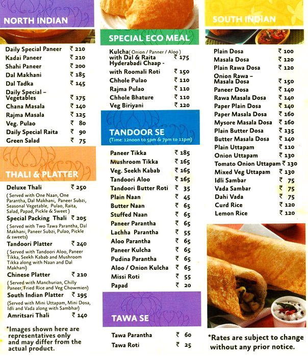 Menu of Bikanervala, Naraina, New Delhi - magicpin