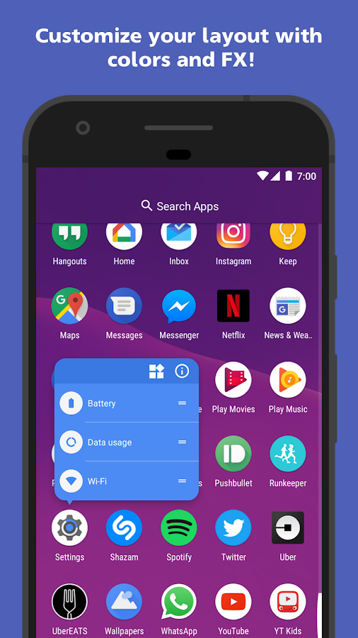    Action Launcher - Oreo + Pixel on your phone- screenshot  