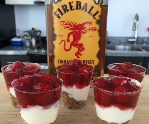 Campbell Family Fireball Whiskey Shots