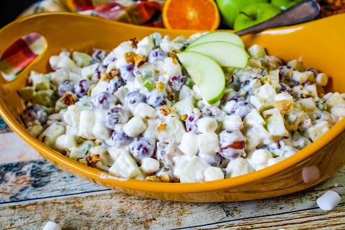 Zesty Cranberry Waldorf Salad