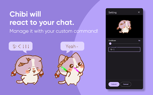 Chibi Comme - Custom avatars for live stream!