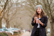 Leila Siljeur hopes her edible straw invention will help reduce plastic pollution. 