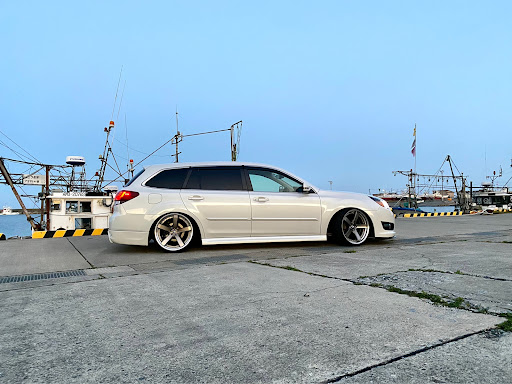 レガシィツーリングワゴン Br9の車高調 レガシーツーリングワゴン ロアアーム マフラーに関するカスタム メンテナンスの投稿画像 車 のカスタム情報はcartune
