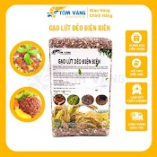 Combo 2Kg Gạo Lứt Dẻo Điện Biên (Mỗi Túi 1Kg Hút Chân Không) Tôm Vàng