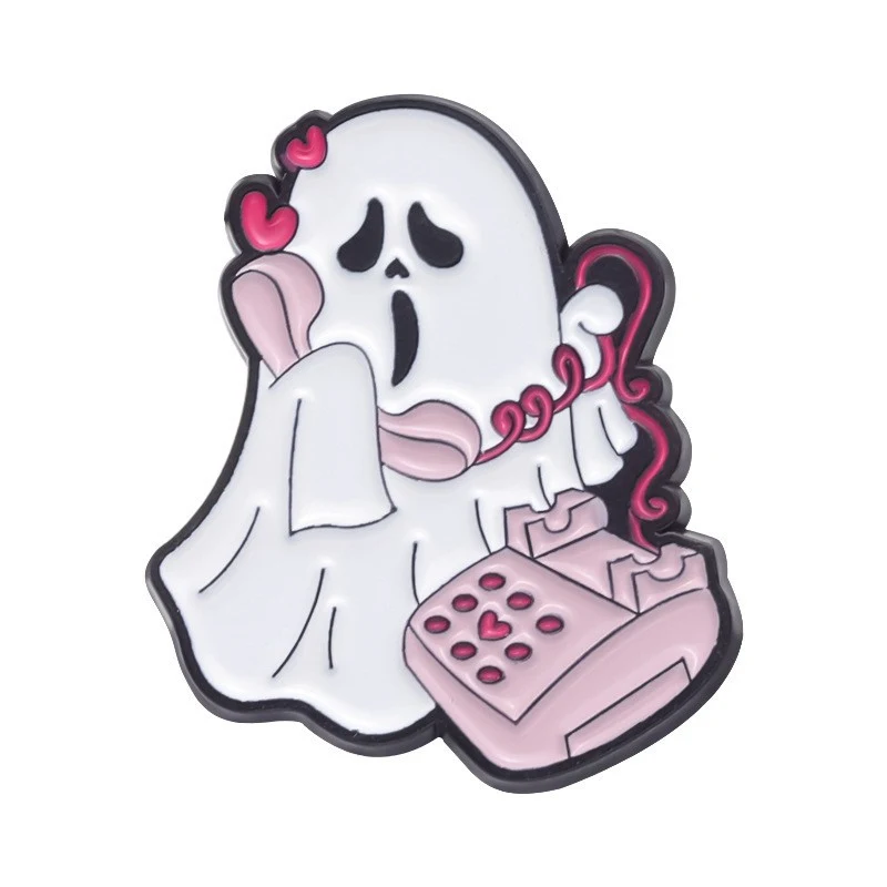 Broche Combiné Costume d'Halloween Européen et Américain The Frighteners Accessoire unique pour votre déguisement, idéal pour soirées et événements.