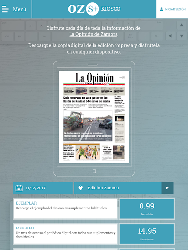 Kiosco la Opinión de Zamora