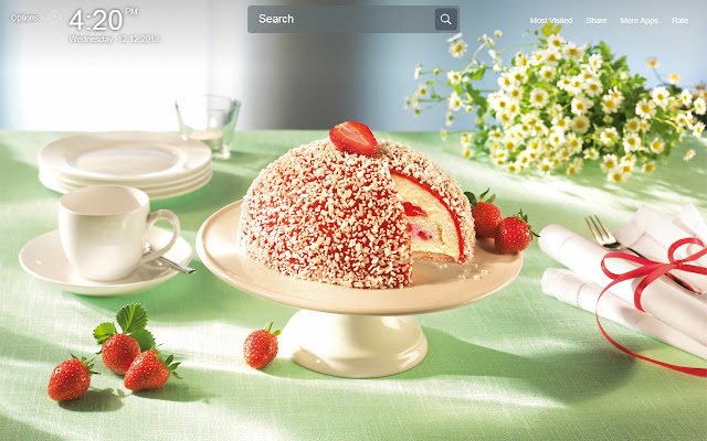 Cake Wallpapers Theme New Tab