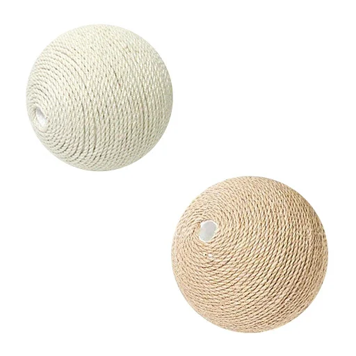 Cat Scratching Ball Cat Toy Wear Resistant Sisal Rope for Small Medium Pet Cat Sisal Cat Catching Ball Interactive Cat T